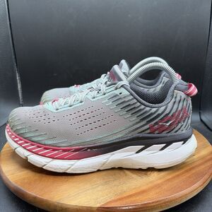 Hoka One One Clifton 5 Womens Size 8 Running Shoes 1093758 AMTL Teal White